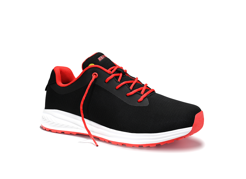 ELTEN® Berufshalbschuh MARAIS black-red Low ESD O1, 972010 - erhältlich bei ♡ HUG Technik ✓