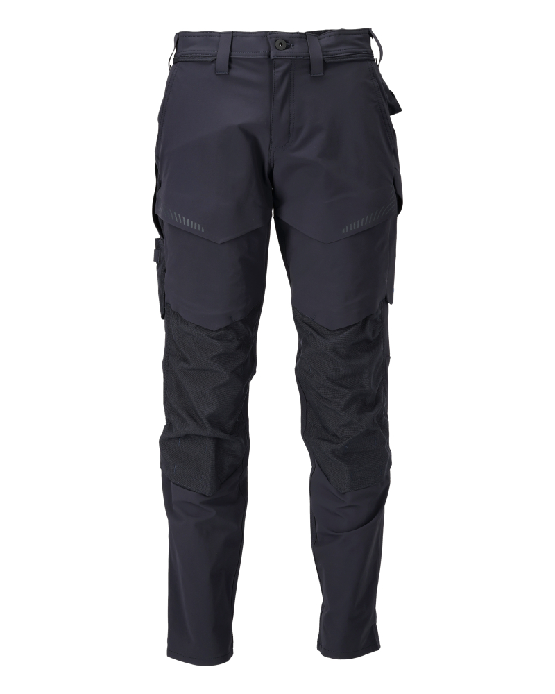 MASCOT® CUSTOMIZED Hose mit Knietaschen  Gr. 76/C44, schwarzblau - bekommst Du bei ★ HUG Technik ✓