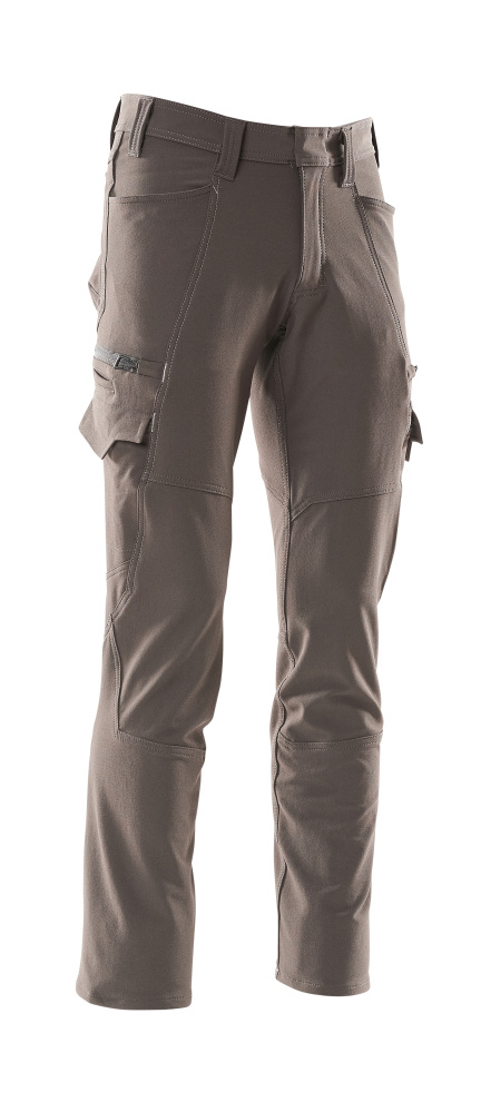 MASCOT® ACCELERATE Hose mit Schenkeltaschen Gr. 76/C46, dunkelanthrazit - bei HUG Technik ☆