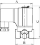 2/2-Wege-Magnetventil »2KS«, Edelstahl, NO, vorgesteuert, 230 V, G 1, PN 0,5 - 7 bar - gibt’s bei HUG Technik ✓