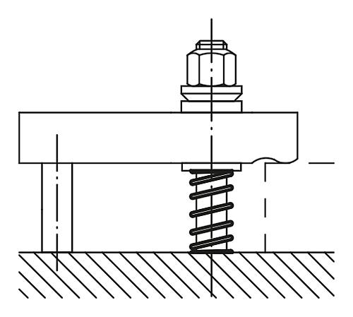 Druckfeder LO=400 Stahl, Di=10,5 - K1554.10 - gibt’s bei HUG Technik ✓