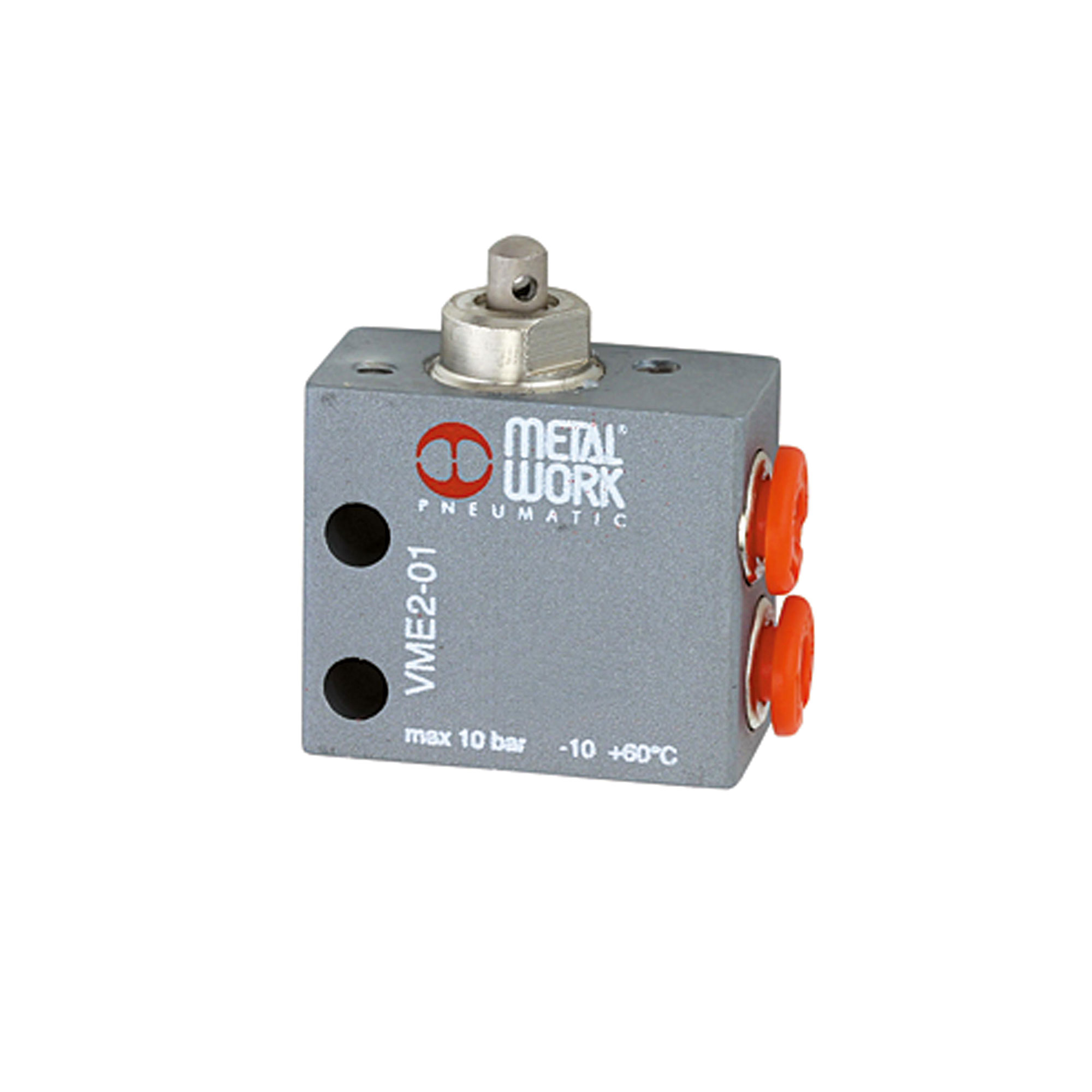 3/2-Wege-Miniaturventil, mechanisch, Stößel, NC, 4 mm seitlich - erhältlich bei ☆ HUG Technik ✓