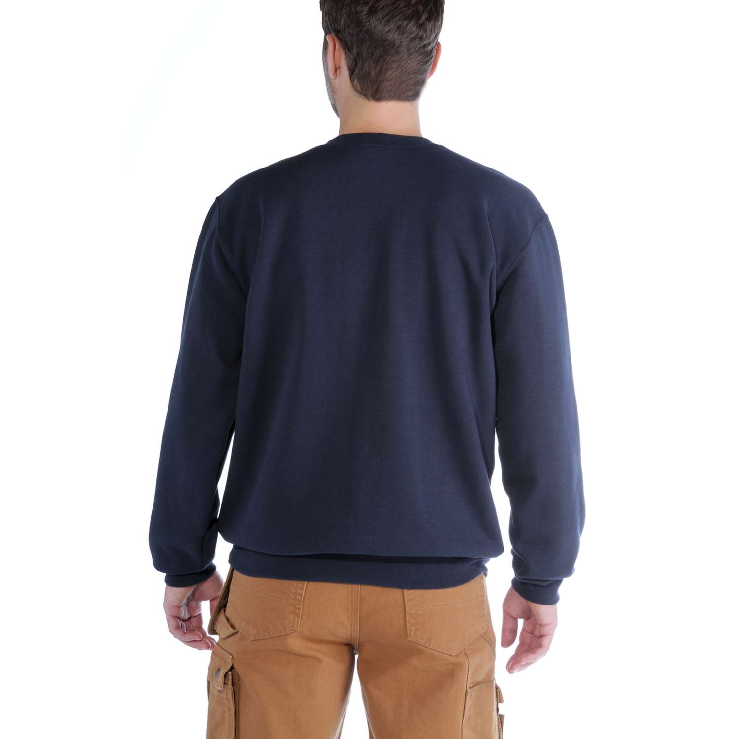 carhartt® Herren-Sweatshirt MIDWEIGHT CREWNECK SWEATSHIRT new navy Flach  - jetzt NEU  bei ✭ HUG Technik ✓