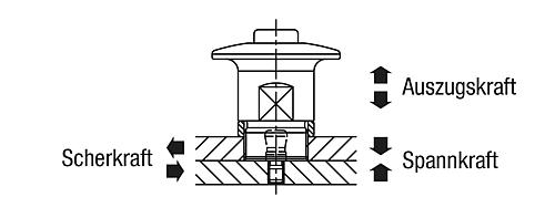 Drehspannverschluss, Edelstahl blank - K1562 - bei HUG Technik ✭