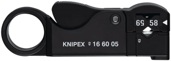KNIPEX® Abisolierwerkzeug Koax 105 mm SB - gibt’s bei ☆ HUG Technik ✓