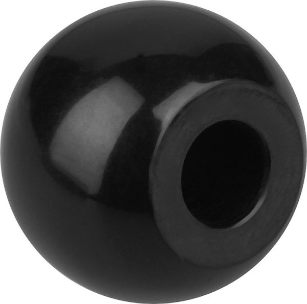 Kugelknopf glatte Ausführung D1=16, Form: M Duroplast, Komp: Stahl - K0159.31604 - direkt von HUG Technik ✓