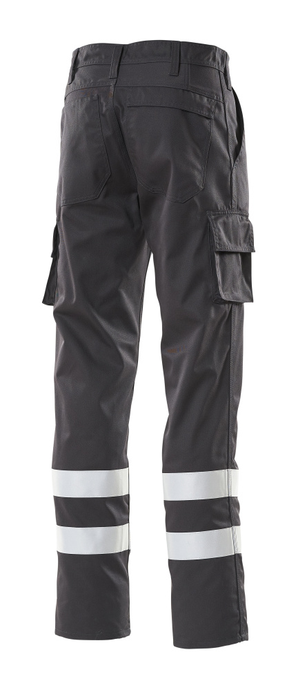 MACMICHAEL® WORKWEAR Hose mit Schenkeltaschen  Gr. 76/C46, schwarz - gibt’s bei ☆ HUG Technik ✓