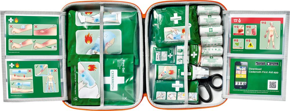 CEDERROTH First Aid Burn Kit - gibt’s bei ☆ HUG Technik ✓ CEDERROTH First Aid Burn Kit - gibt’s bei ☆ HUG Technik ✓
