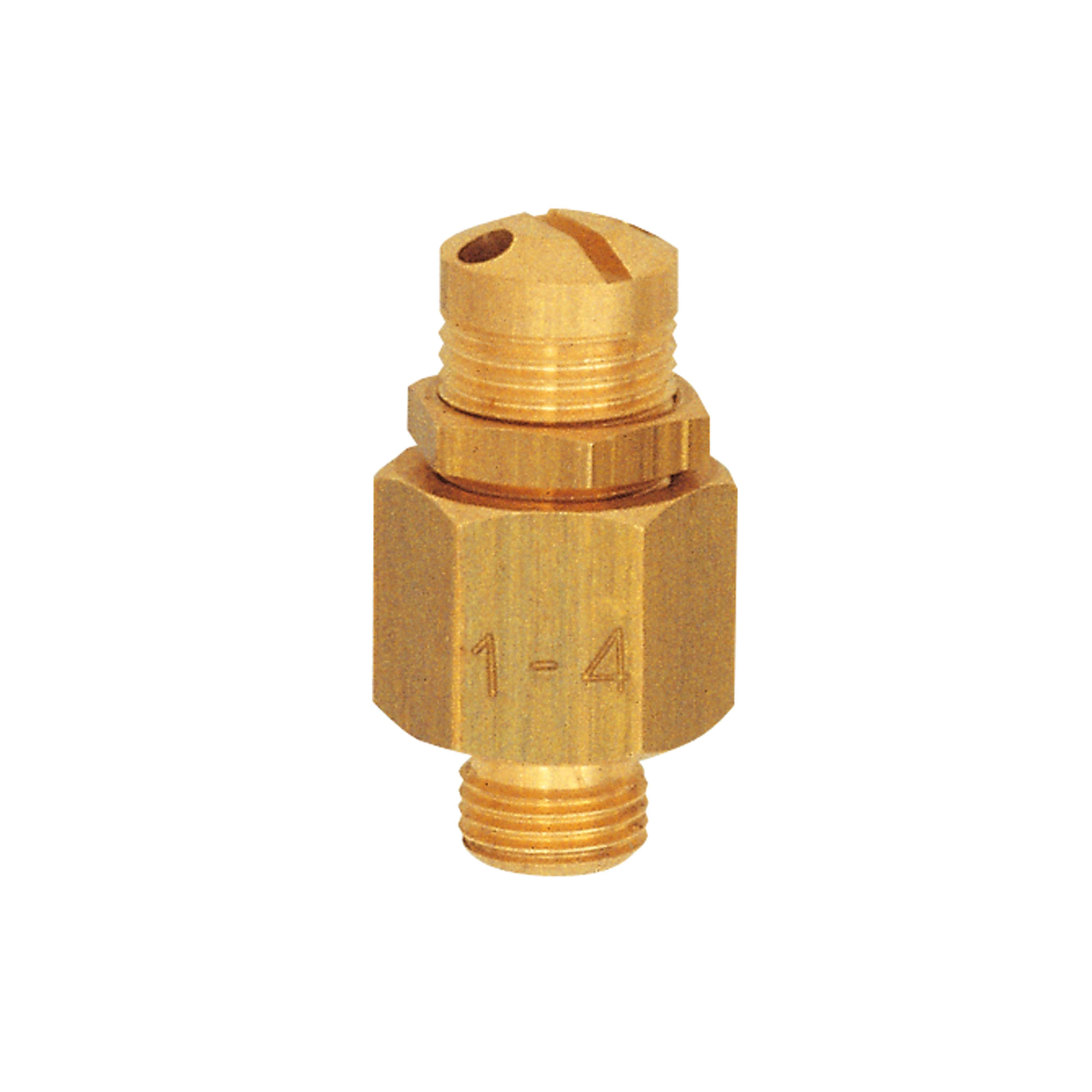 Mini-Abblasventil, Messing, G 1/4, Ansprechdruck 10,0 - 18,0 bar - bekommst Du bei ★ HUG Technik ✓