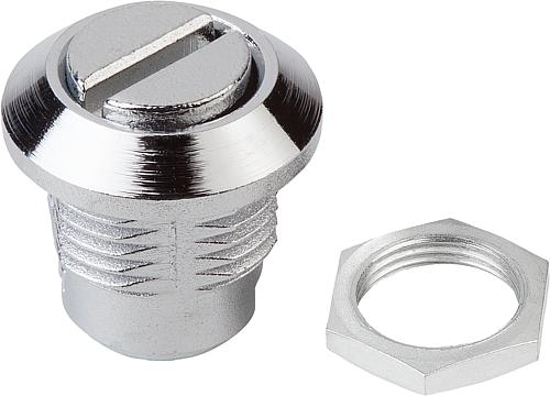 Drehriegel kleine Ausführung Zink - K0518 - erhältlich bei ✭ HUG Technik ✓