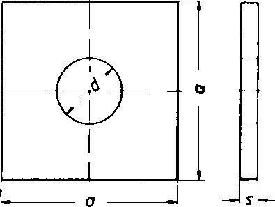 E-NORMpro Vierkant-U-Scheiben 40x13,5mm DIN 436, galvanisch verzinkt, Packung mit 100 Stück - direkt bei HUG Technik ✓