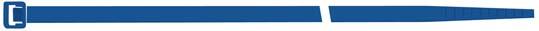 SapiSelco® Kabelbinder Nylon blau 280x 4,5mm (100 Stück) - gibt’s bei HUG Technik ✓