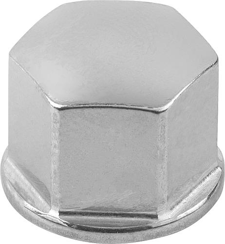 Hutmutter M03 Edelstahl 1.4404, poliert, SW=5,5 - K1332.03 - bei HUG Technik ✭