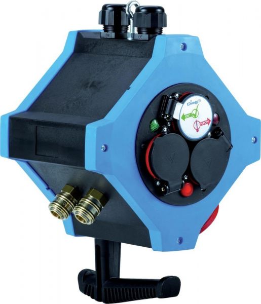 HEDI Energie-Hängeverteiler IP44 6xSchuko,1xCEE 5x16A 2xD - erhältlich bei ✭ HUG Technik ✓ HEDI Energie-Hängeverteiler IP44 6xSchuko,1xCEE 5x16A 2xD - erhältlich bei ✭ HUG Technik ✓