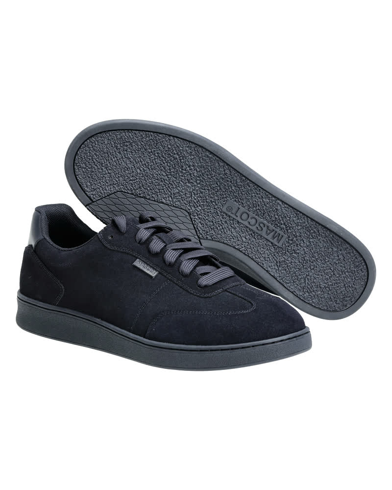 MASCOT Sneaker CUSTOMIZED schwarz mit brauner Sohle