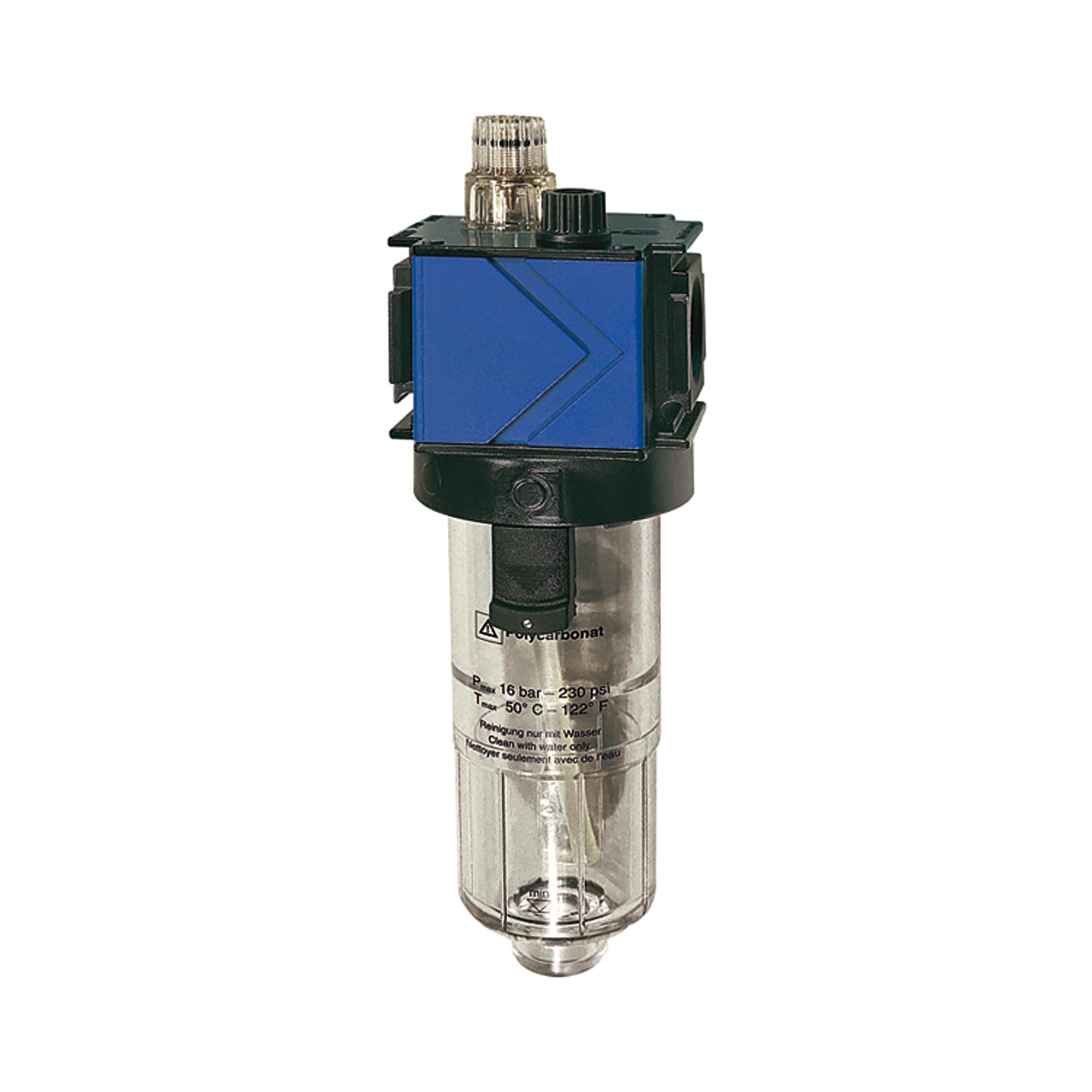 Nebelöler »variobloc«, mit Polycarbonatbehälter, BG 1, G 1/4 - kommt direkt von HUG Technik 😊