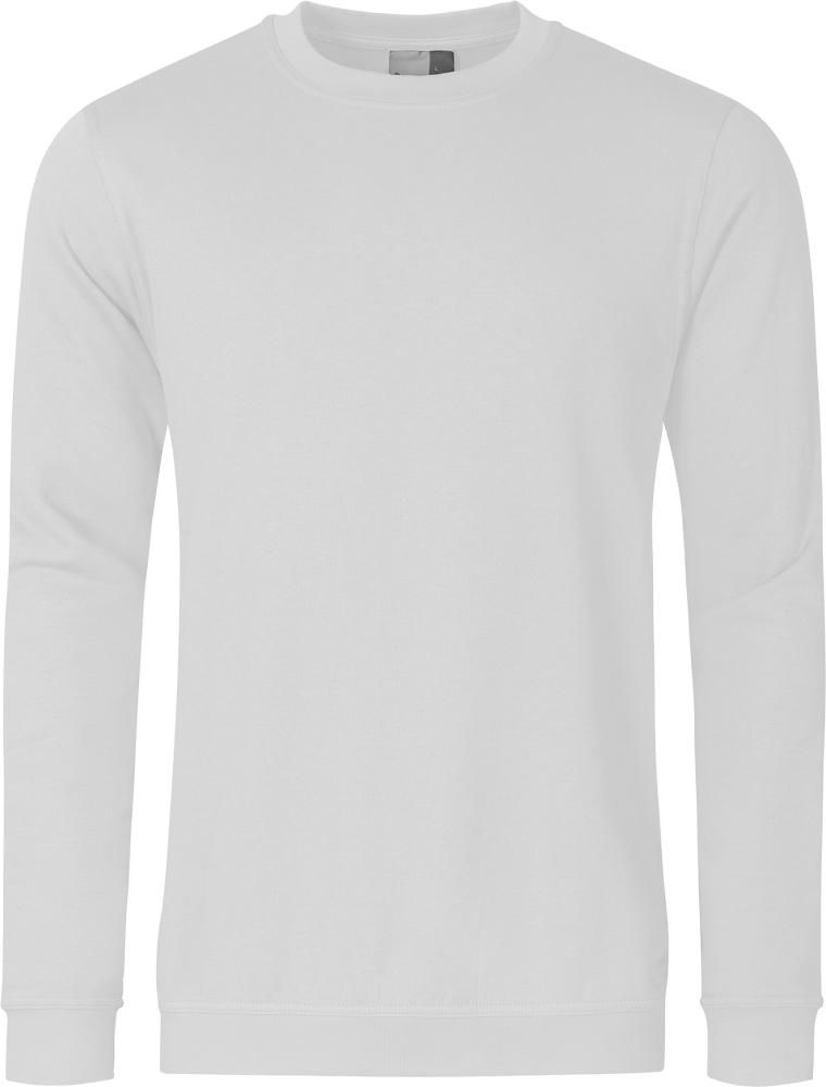 promodoro® Sweatshirt, weiss - bekommst Du bei ★ HUG Technik ✓