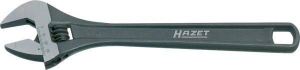 HAZET® Einmaulschlüssel verstellbar für A 158mm phosphatiert DIN3117 - bei HUG Technik ✓