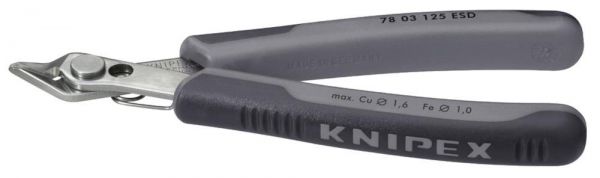 KNIPEX® Seitenschneider Elektronik ESD V2A 125 mm - bei HUG Technik ✭