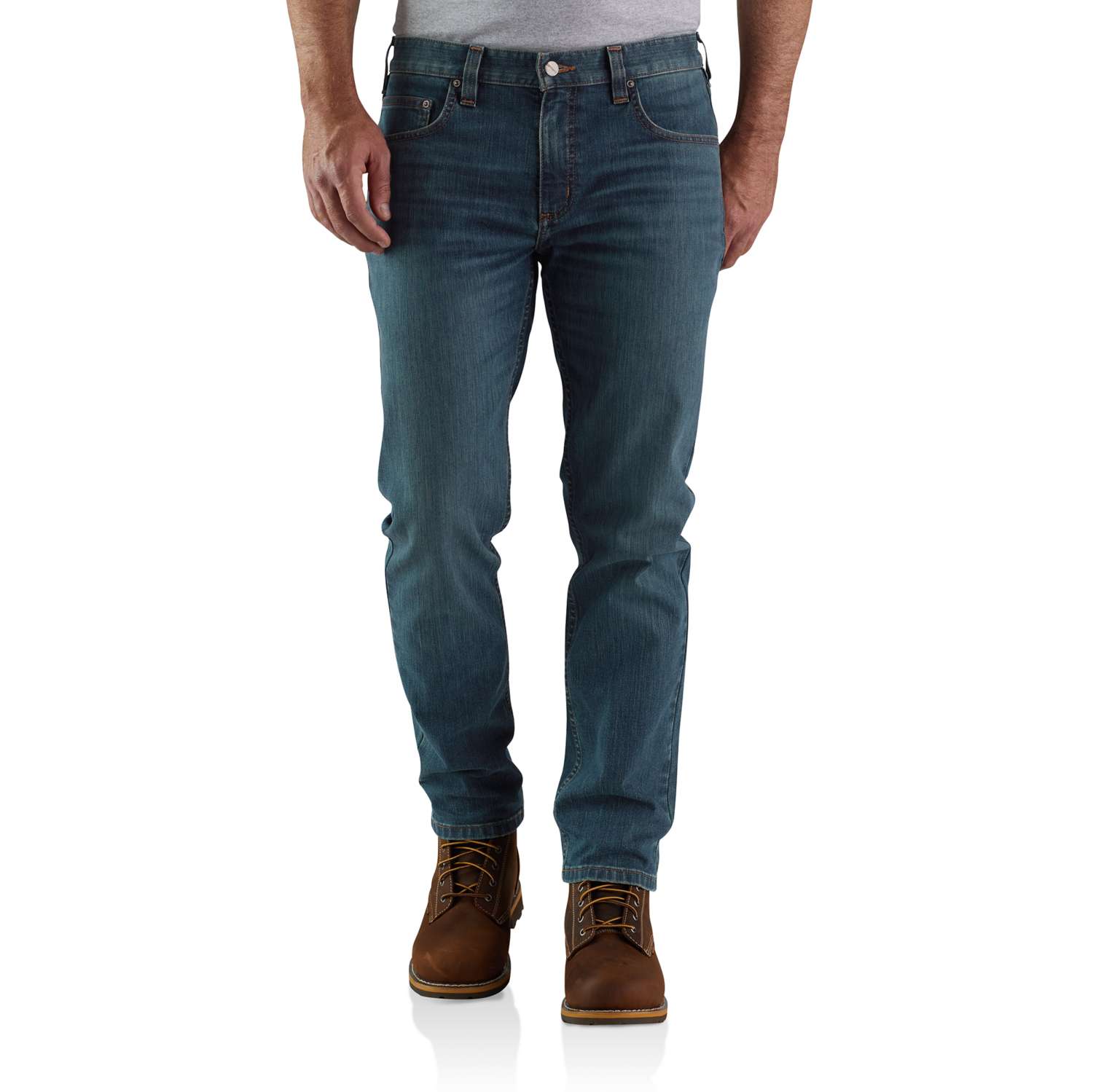 carhartt® Herren Jeans »RUGGED FLEX RELAXED FIT TAPERED JEAN« canyon - bei HUG Technik ✓
