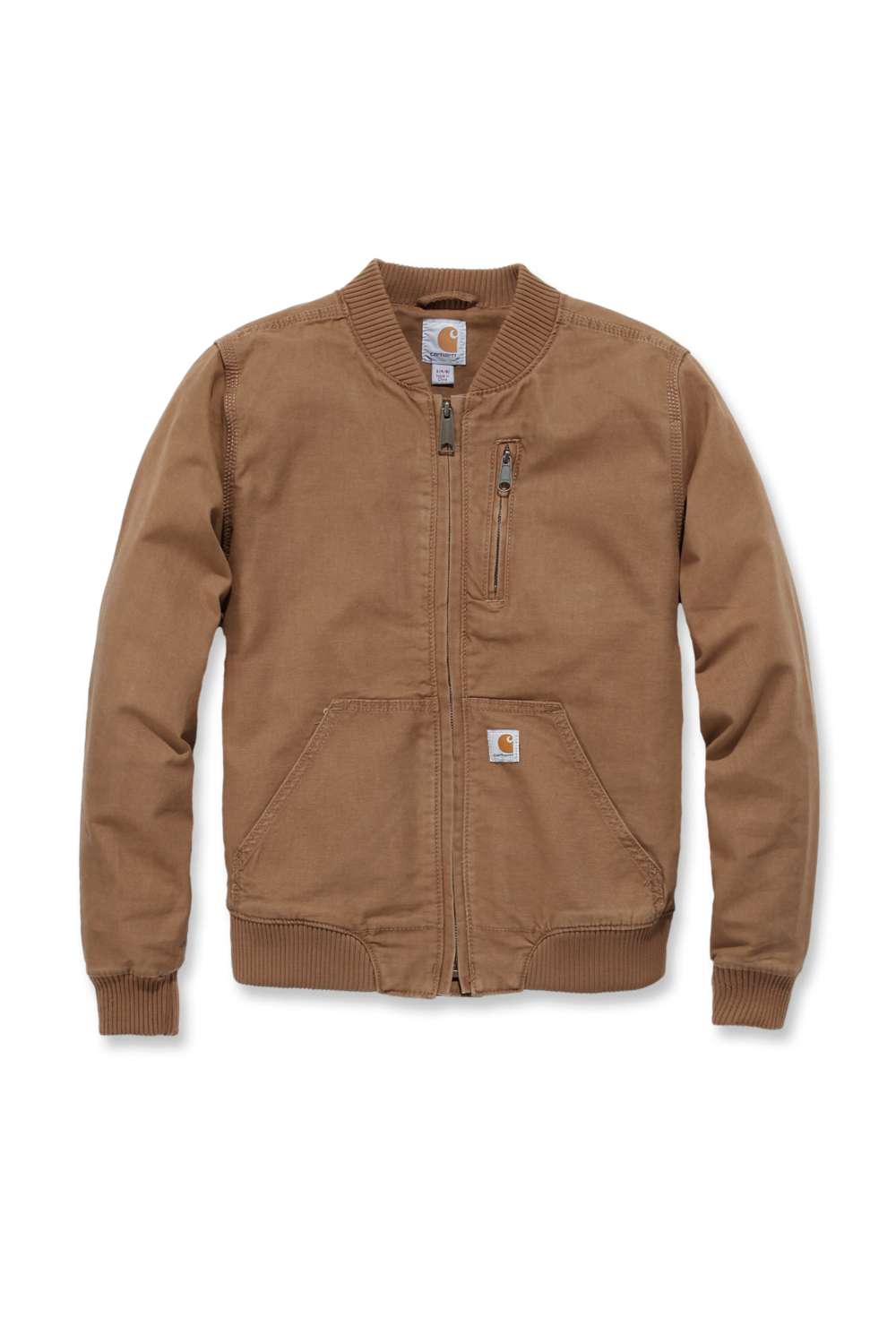 carhartt® Damen Bomberjacke, Stretchleinen CRAWFORD BOMBER JACKET Flach  - kommt direkt von HUG Technik 😊