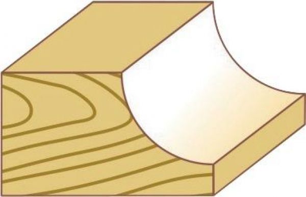 FORTIS Hohlkehlfräser HW R12,7 35x16x59 S8 - bei HUG Technik ✭