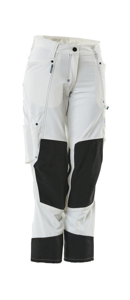 MASCOT® ADVANCED Hose mit Knietaschen  Gr. 76/C34, weiß - gibt’s bei ☆ HUG Technik ✓