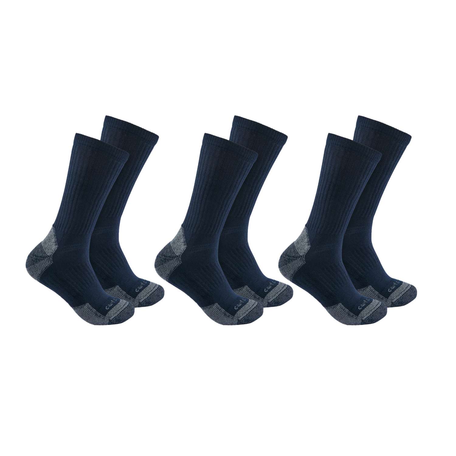 carhartt® Herren-Socken »COTTON BLEND CREW SOCK 3 PACK« - Gr. LRG, navy - bei HUG Technik ✭