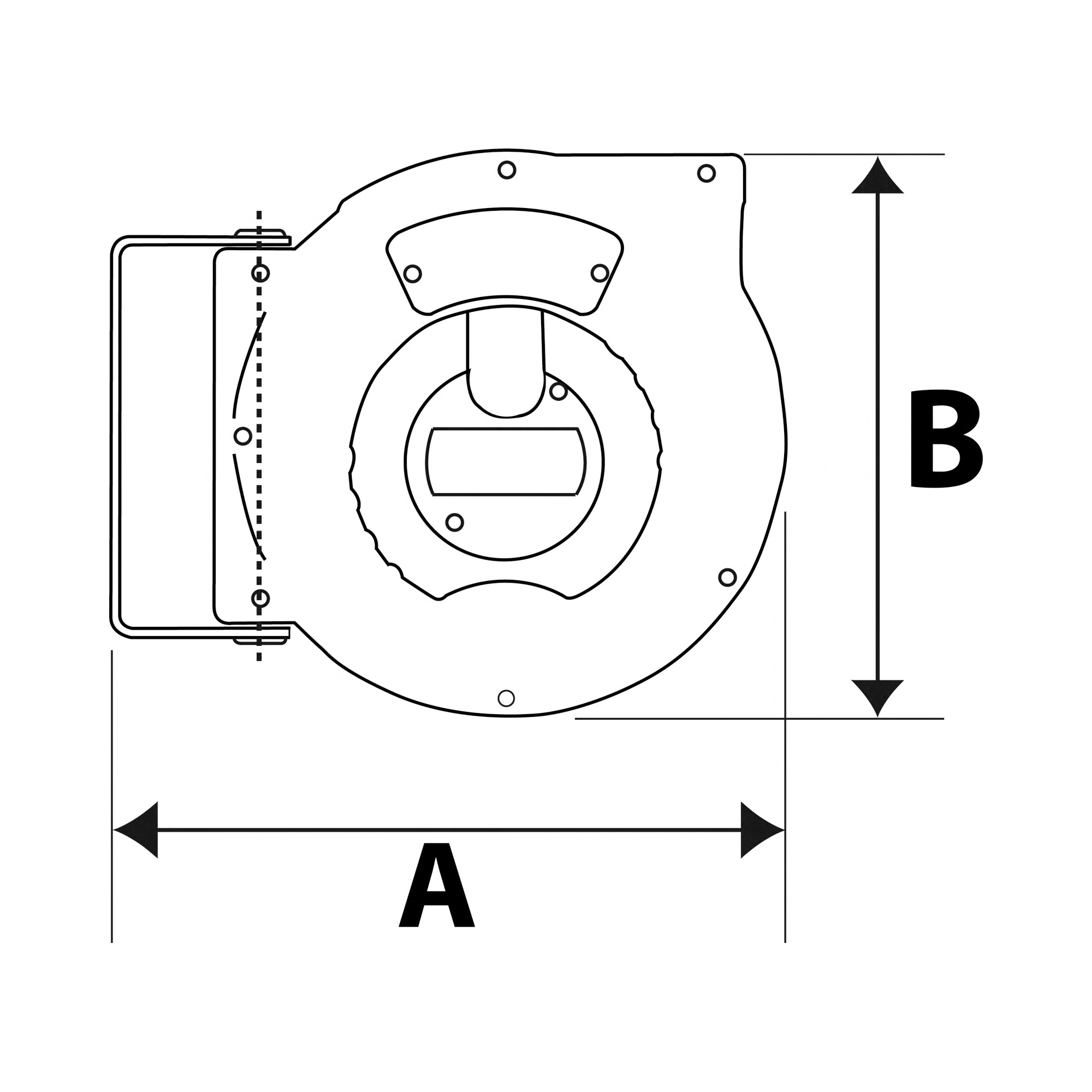 Schlauchaufroller, PU-Schlauch ø 12x8, G 1/4, Schlauchlänge 12 m - bei HUG Technik ✓