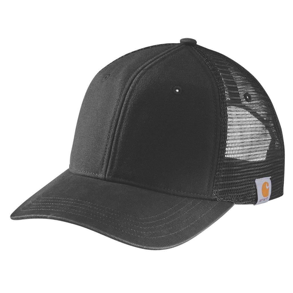 carhartt® Cap CANVAS MESH BACK CAP, black - erhältlich bei ♡ HUG Technik ✓