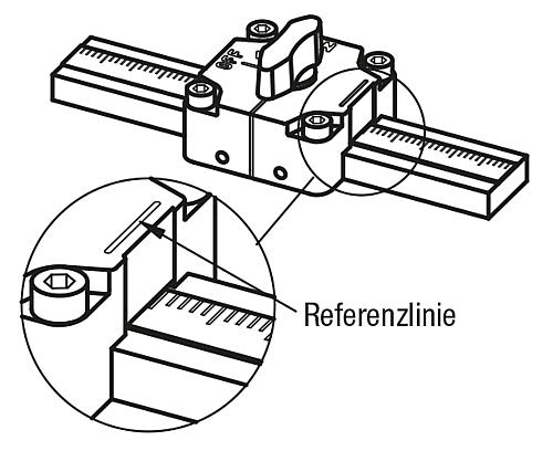 Schiebespanner Vierkant 40x36 Zink, orange, Komp: Thermoplast - K1072.12122 - bekommst Du bei HUG Technik ♡