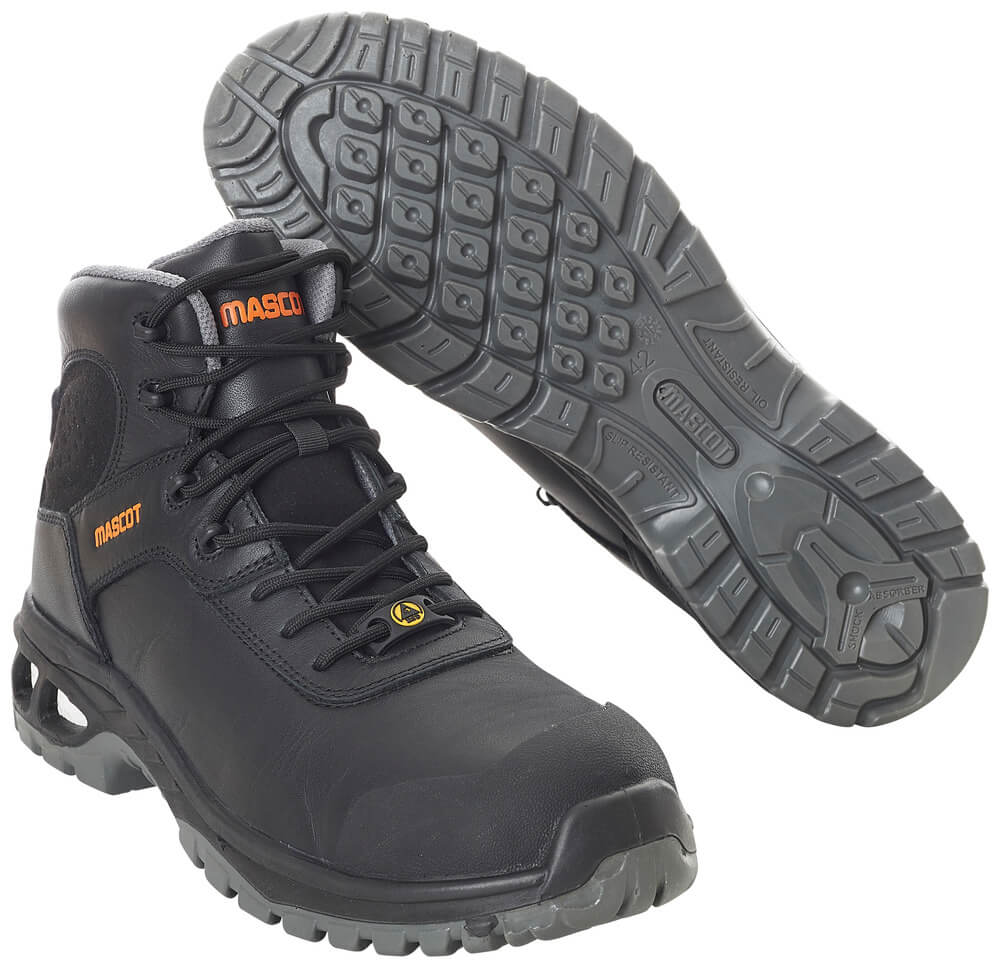 MASCOT® FOOTWEAR ENERGY Sicherheitsstiefel S3 Gr. 10/39, schwarz - kommt direkt von HUG Technik 😊