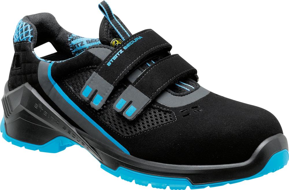 Sicherheitssandale VARIO DYNAMICS® PRO 1000, S1P, schwarz-blau - direkt von HUG Technik ✓