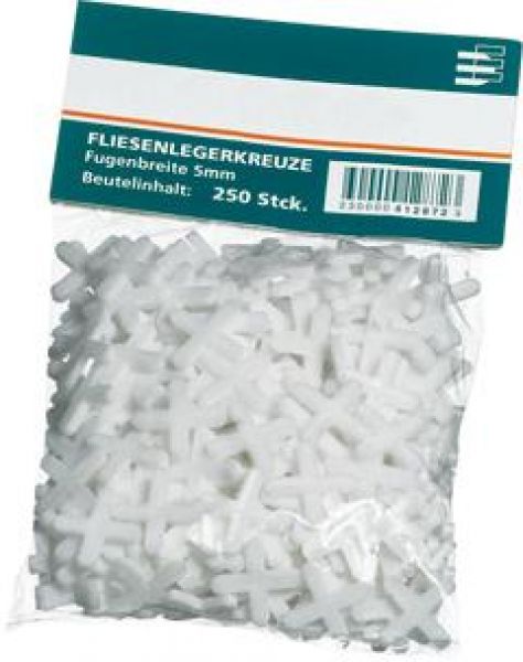 Fliesenlegerkreuze 2,0mm, 250 Stück - bekommst Du bei HUG Technik ♡