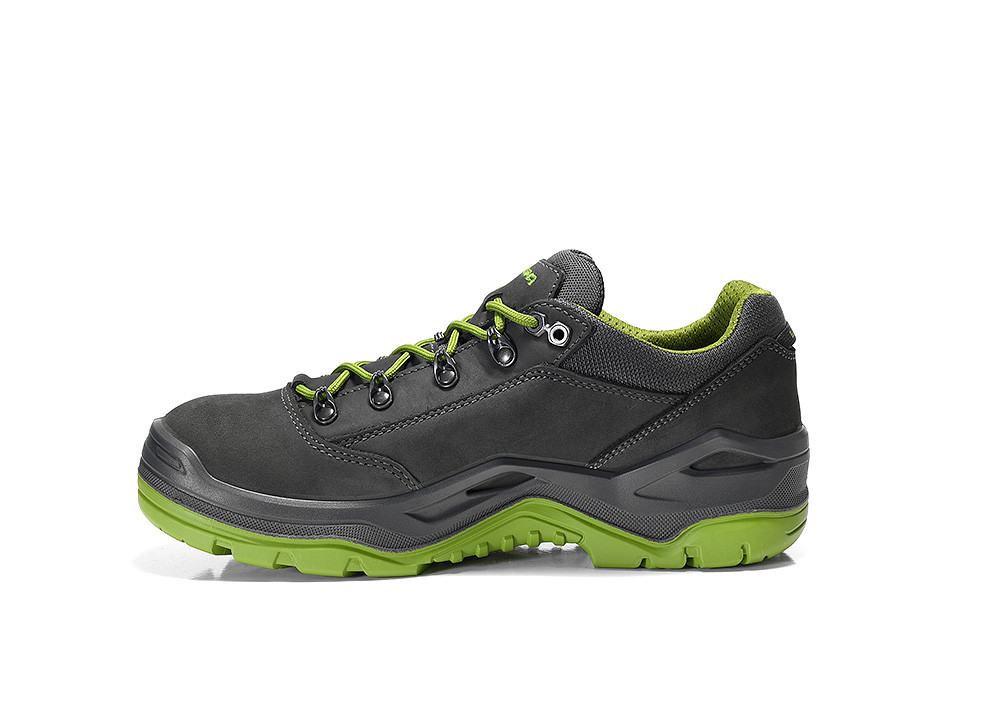LOWA Sicherheitshalbschuh RENEGADE Work GTX green Low S3 CI, 5610 - erhältlich bei ♡ HUG Technik ✓