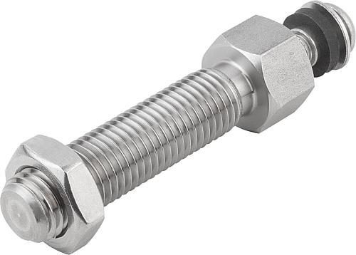 Gewindespindel für Stellfüße M12X100 Edelstahl - K0427.121002 - direkt bei HUG Technik ✓