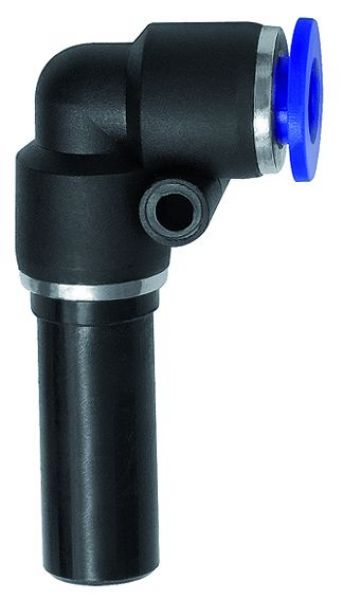 L-Steckverbindung, Stecknippel 10 mm Schlauch-ø 6 mm, »Blaue Serie« - bei HUG Technik ✭