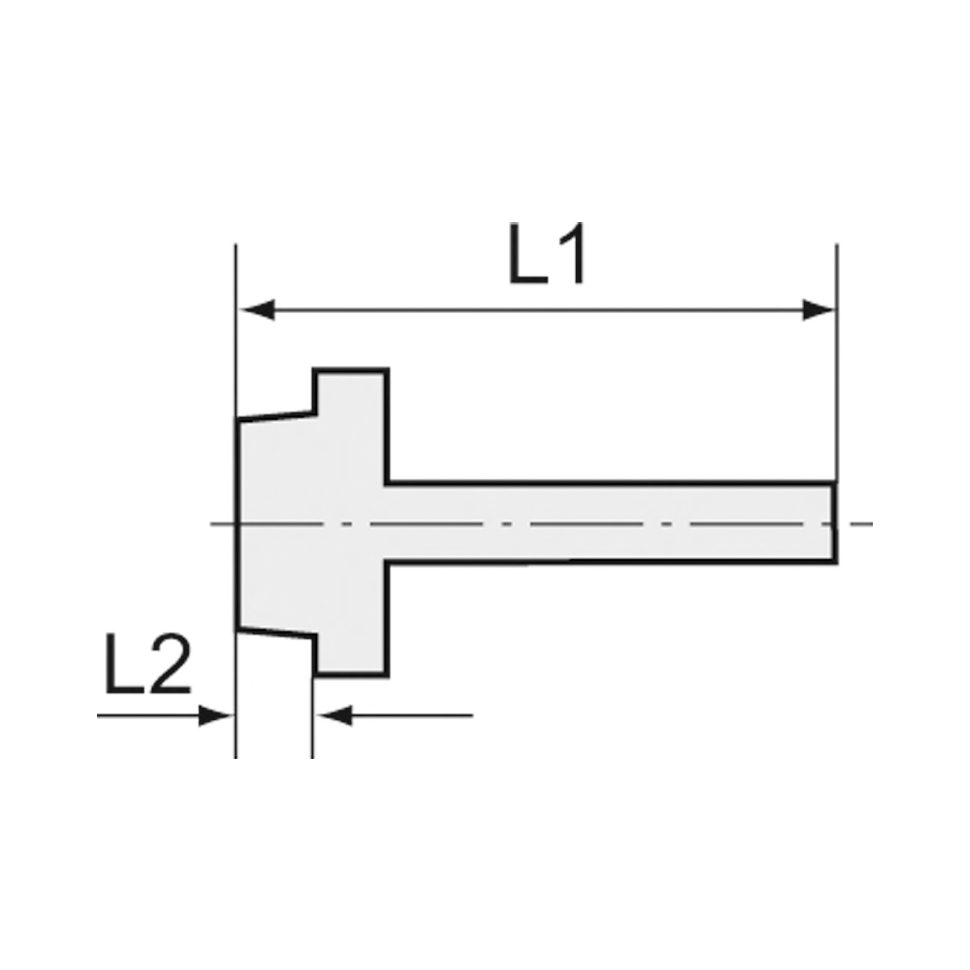 Einschraubschlauchtülle »value line«, R 3/8,, Messing vernickelt - bei HUG Technik ☆
