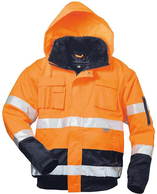elysee® Warnjacke Volker, orange-marine - direkt von HUG Technik ✓