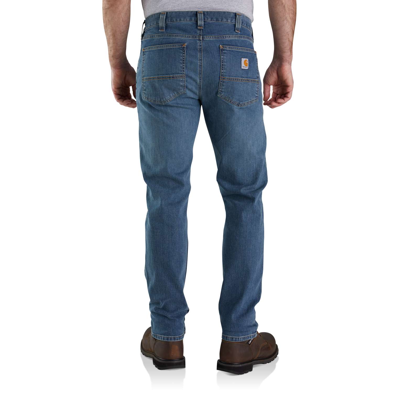 carhartt® Herren Jeanshose RUGGED FLEX RELAXED FIT TAPERED JEAN, arcadia - bekommst Du bei ★ HUG Technik ✓