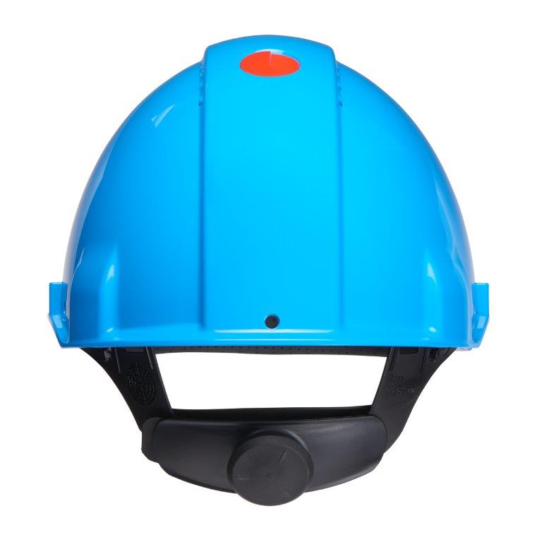 3M™ G3000 Schutzhelm Uvicator, G30NUB blau, belüftet, mit Schweissband - bei HUG Technik ✭