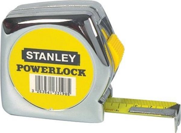 STANLEY® Taschenbandmaß Kunststoff 10m25mm POWERLOCK - bekommst Du bei HUG Technik ♡