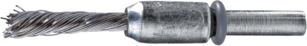 PFERD Pinselbürste Stahldraht 6mm 10x25x0, 2 mm gezopft - kommt direkt von HUG Technik 😊 PFERD Pinselbürste Stahldraht 6mm 10x25x0, 2 mm gezopft - kommt direkt von HUG Technik 😊