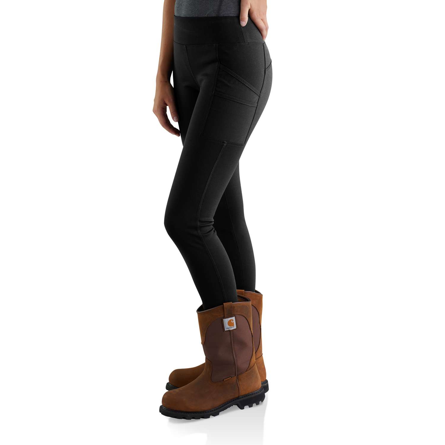 carhartt® Damen Leggings FORCE LIGHTWEIGHT UTILITY LEGGING black Flach  - gibt’s bei ☆ HUG Technik ✓