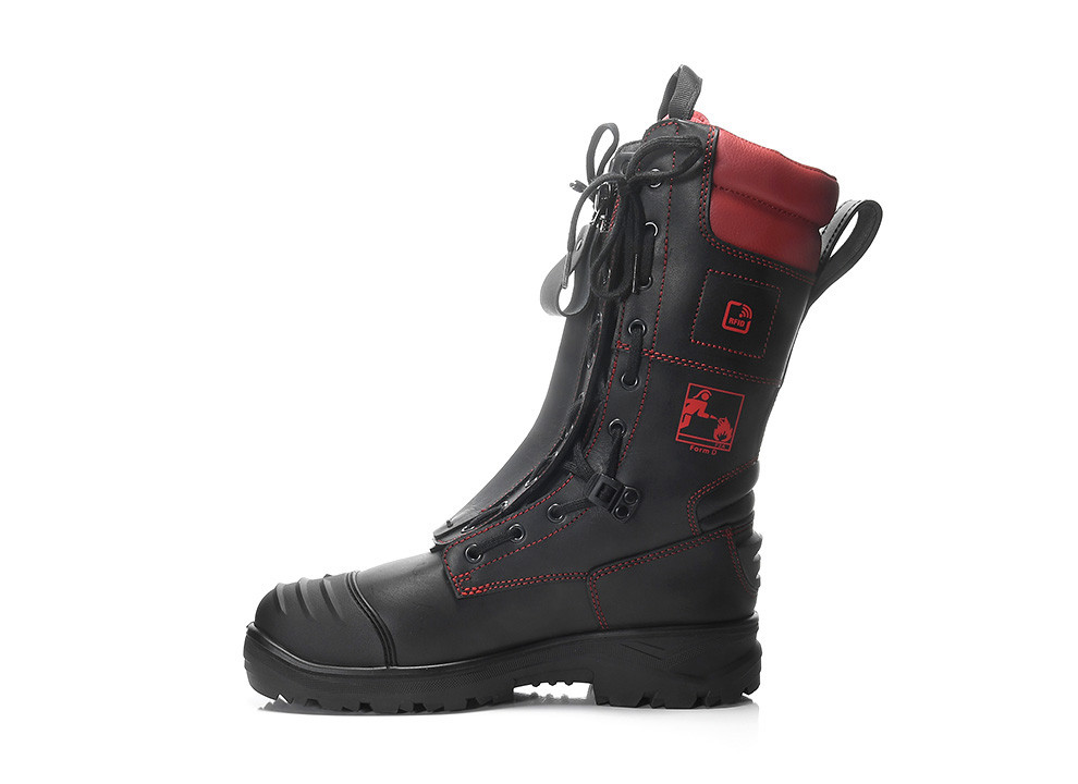 ELTEN® Feuerwehrstiefel (Form D) CURTIS GTX ESD HI3 CI WR Typ F2A - links