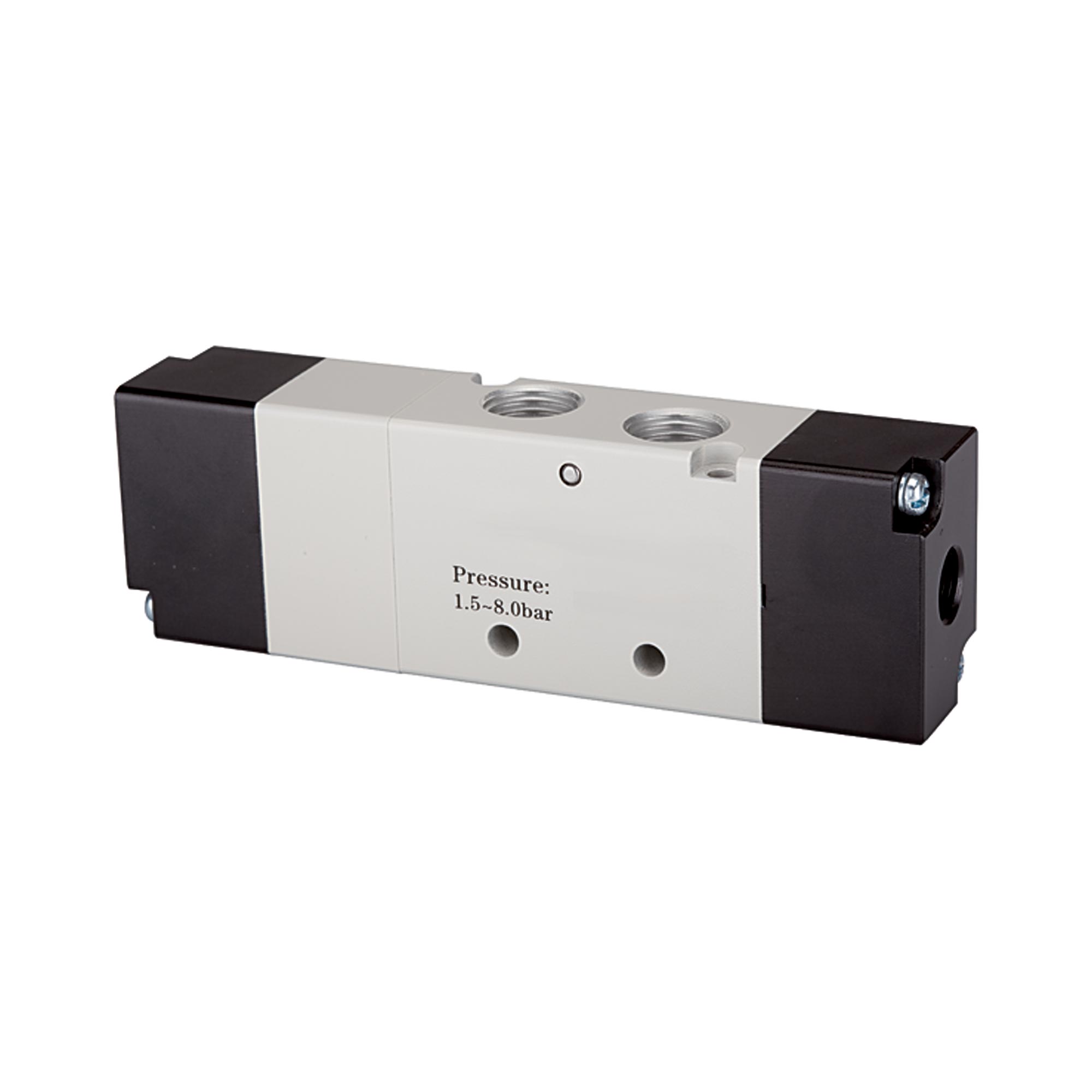 5/3-Wegeventil, pneumatisch, »4A«, Mitte geschlossen, G 1/2 - gibt’s bei HUG Technik ✓