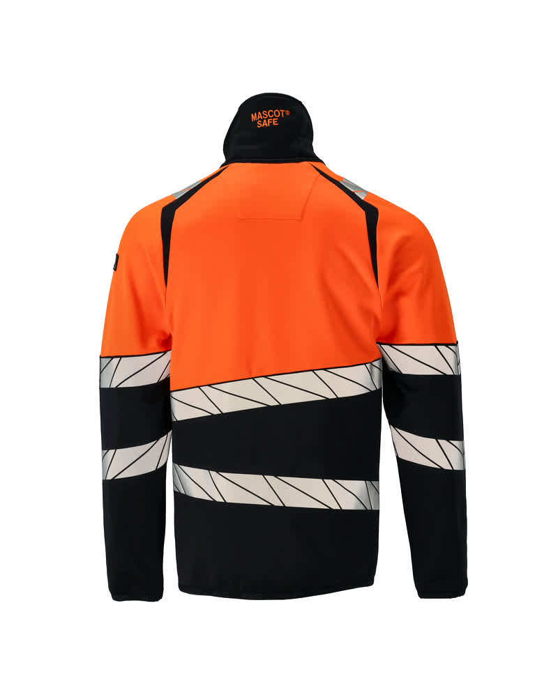 MASCOT® ACCELERATE SAFE Fleecepullover mit Reißverschluss - erhältlich bei HUG Technik ✓