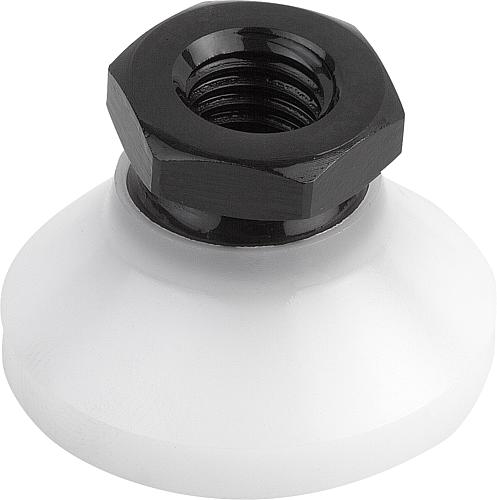 Produktbild Gelenkteller, Form: C POM, Komp: Autom.Stahl, D2=20 - K0395.506 - bei HUG Technik ✓