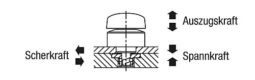 Drehspannriegel, Edelstahl - K1559 - erhältlich bei ✭ HUG Technik ✓