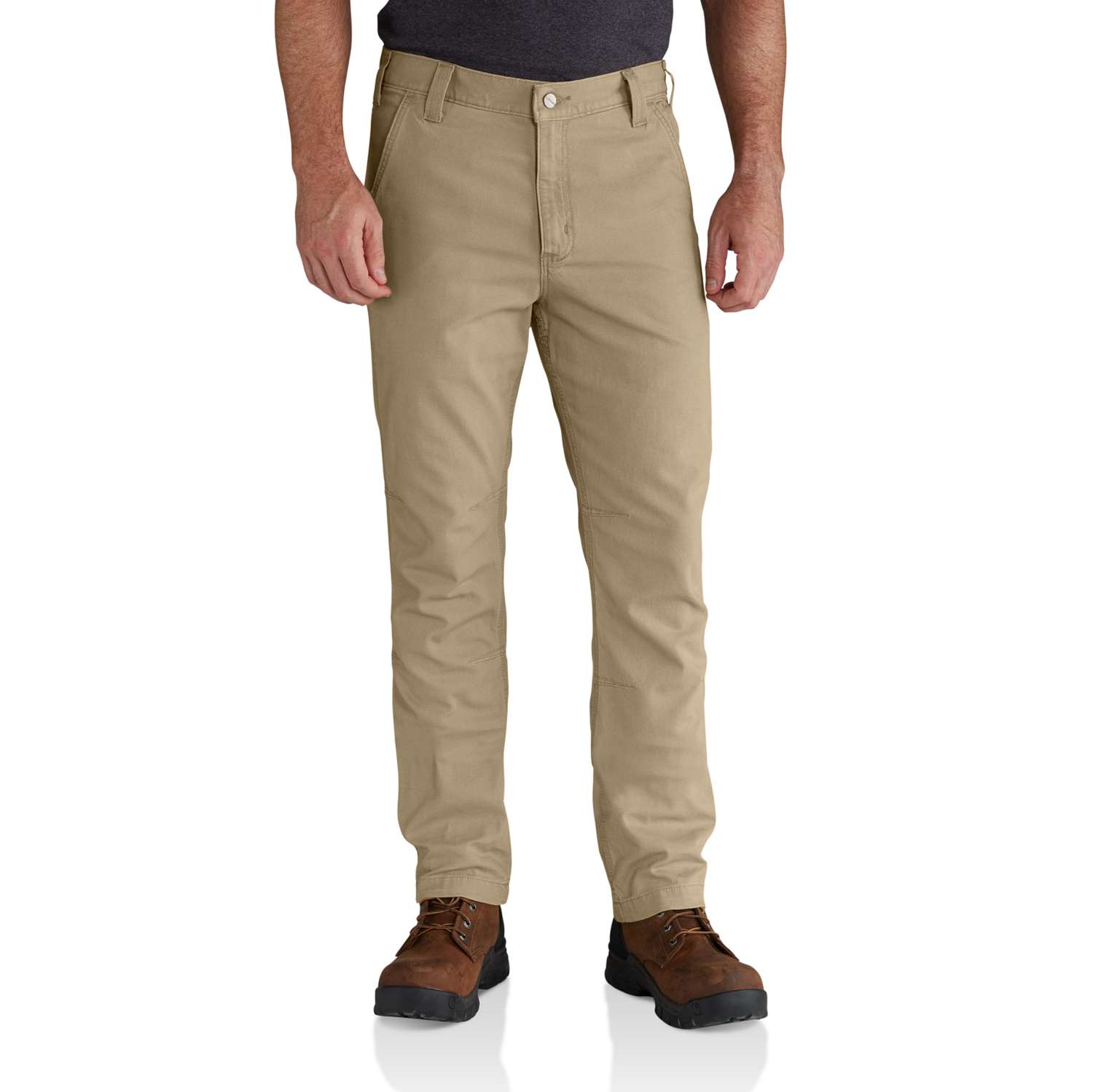 carhartt® Herren Stretch-Arbeitshose RIGBY STRAIGHT FIT PANT dark khaki - erhältlich bei ♡ HUG Technik ✓